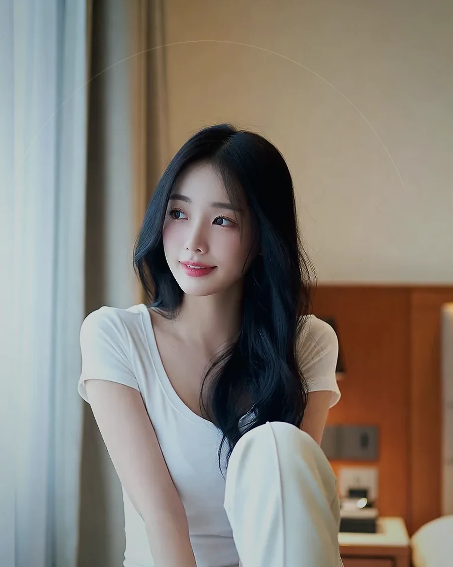 갈매기출장 · 밝은 객실에 앉아 있는 인물 · 캐러셀 이미지 4